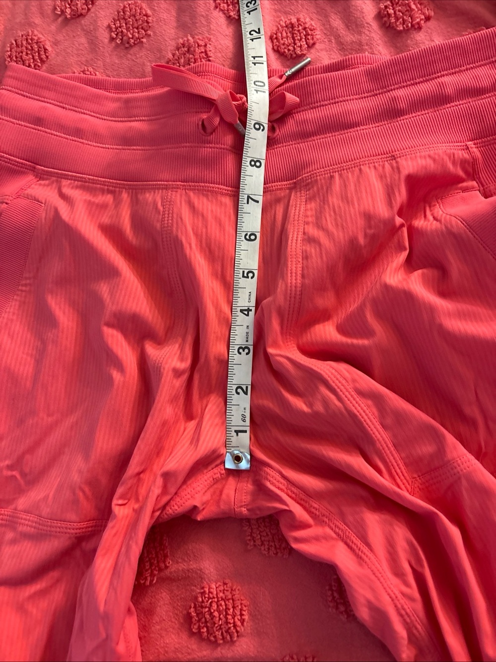 Lululemon Hot Glazed Pink Dance Studio Pants Pull String Jogger Size 8 - Picture 9 of 10